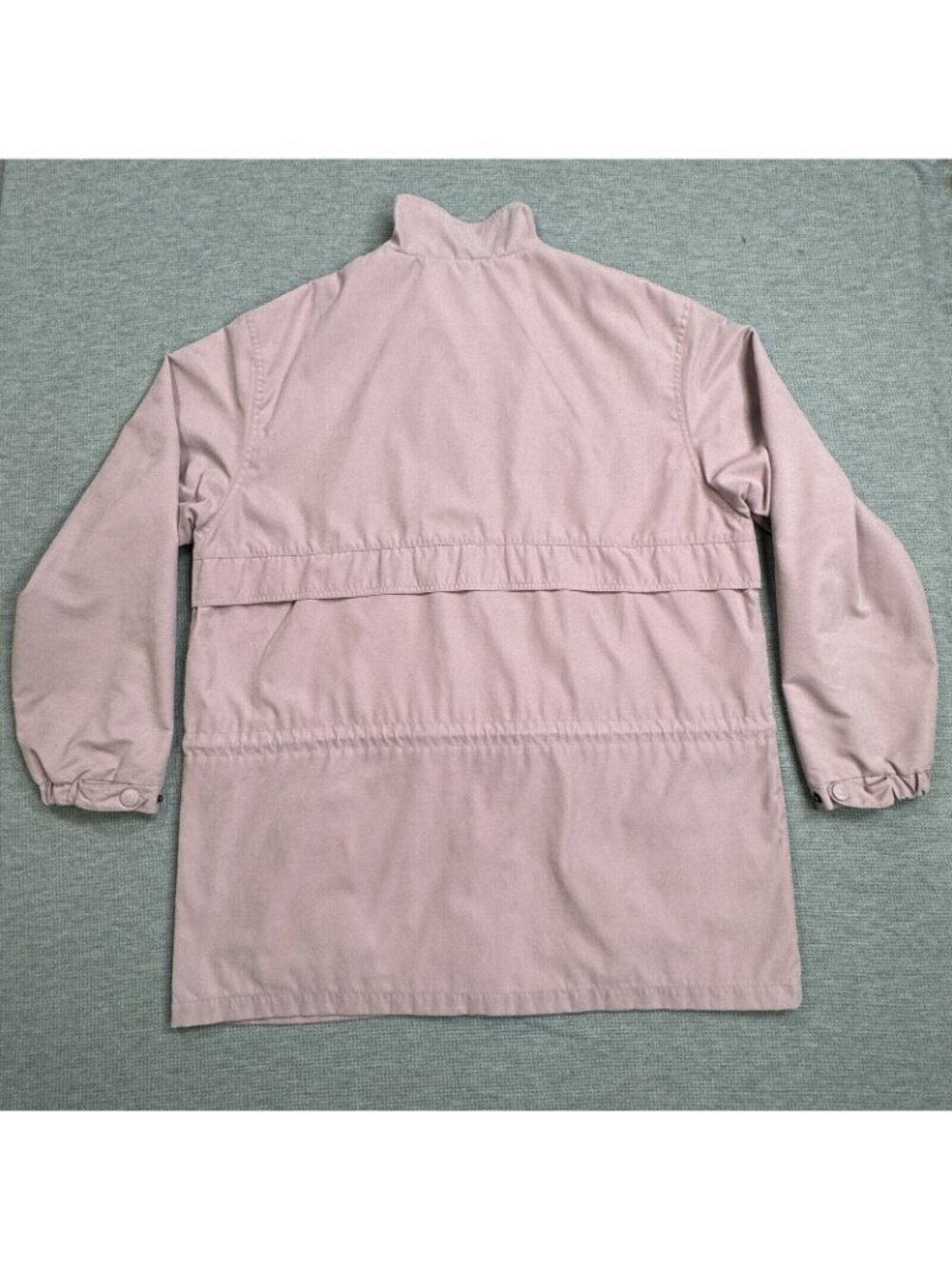 Cabelas Windbreaker Jacket Womens Sz XL Lavender Vented Back High Neck Snap Zip - Picture 6 of 16